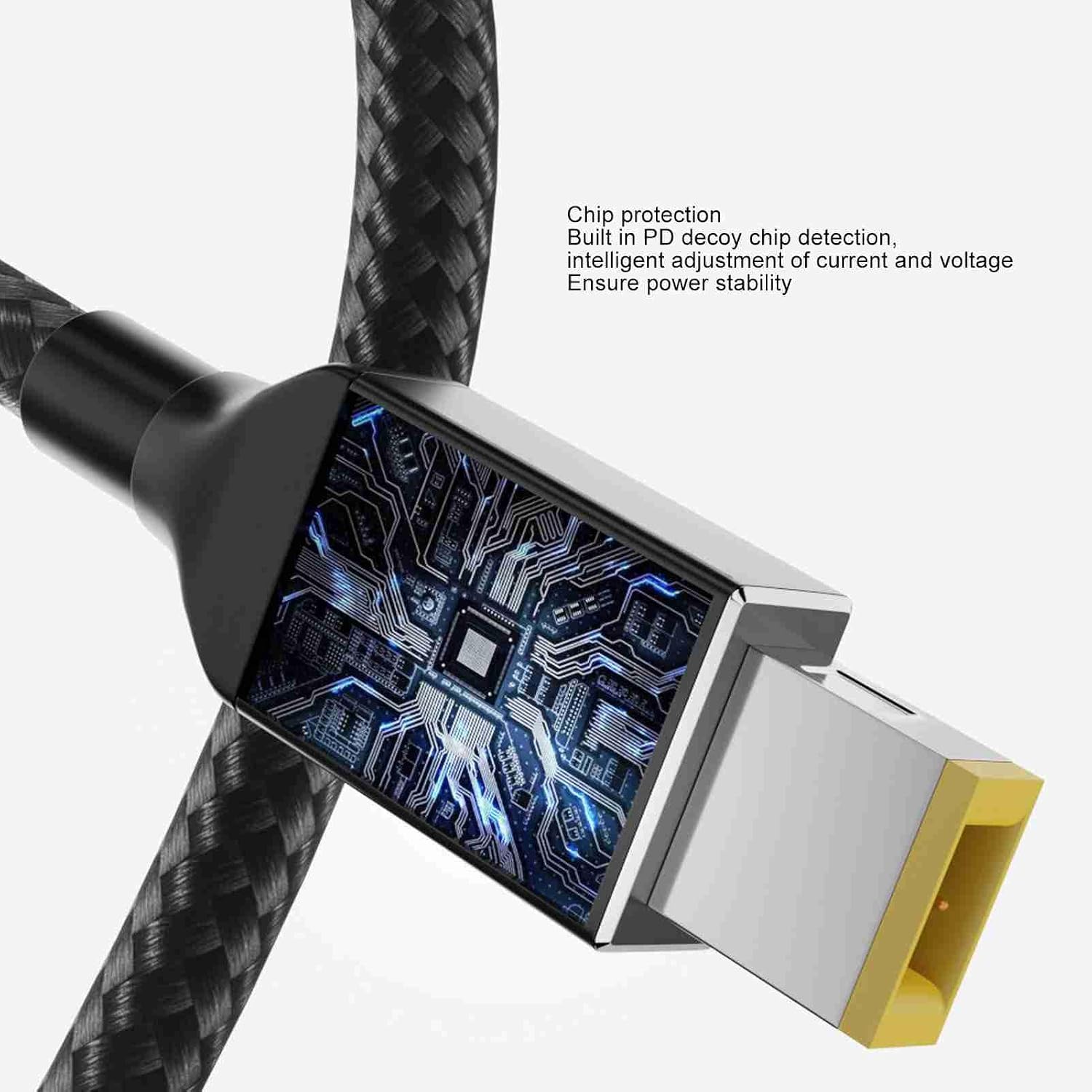 Alomejor кабель для быстрой зарядки Type-C. Надежное зарядное устройство PD мощностью 135 Вт для тканевого кабеля ThinkPad Series длиной 200 см