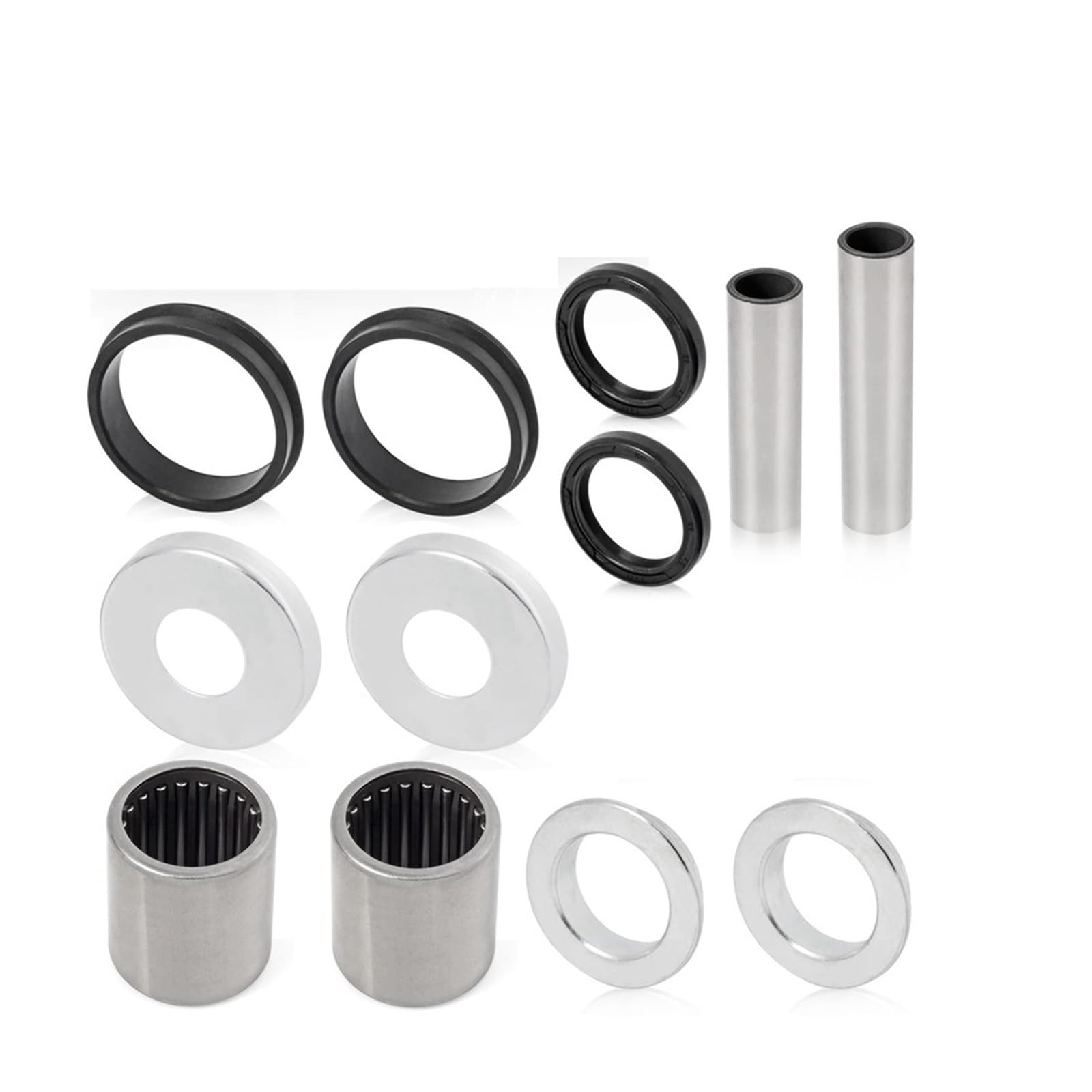 Kit de reconstruction de roulement de bras oscillant, compatible for Honda | Révision du châssis du VTT, composants de qualité OEM, tout le matériel nécessaire