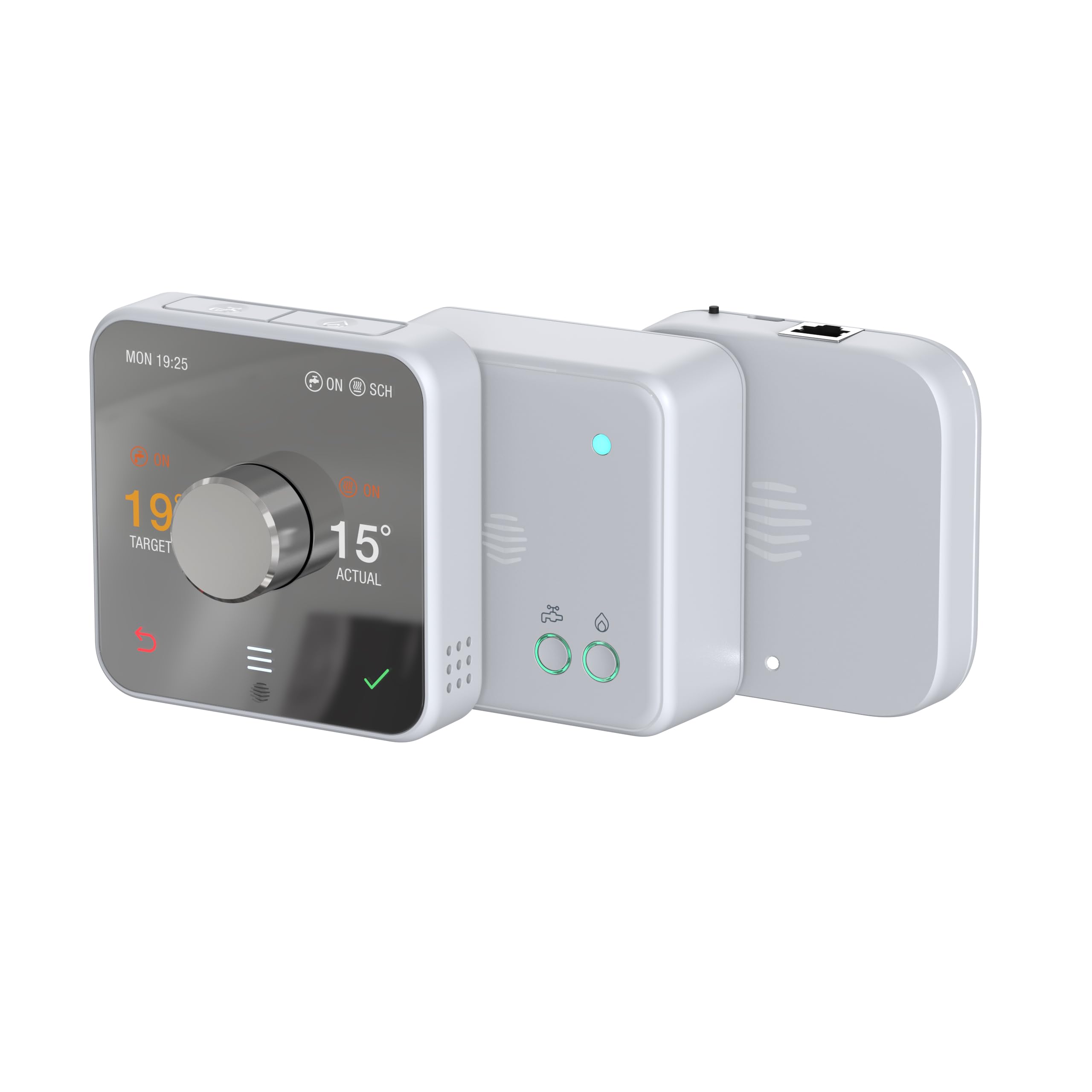 Hive Thermostat for Heating & Hot Water Control (Conventional Boilers), With Hive Nano 3 Hub, White, A Conventional Boiler is Required - Image 2