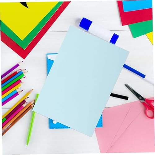 Miniatura 7 de NUOBESTY 100 hojas de papel ligero tamaño A4 multipropósito arte papel artesanal para impresora escuela oficina