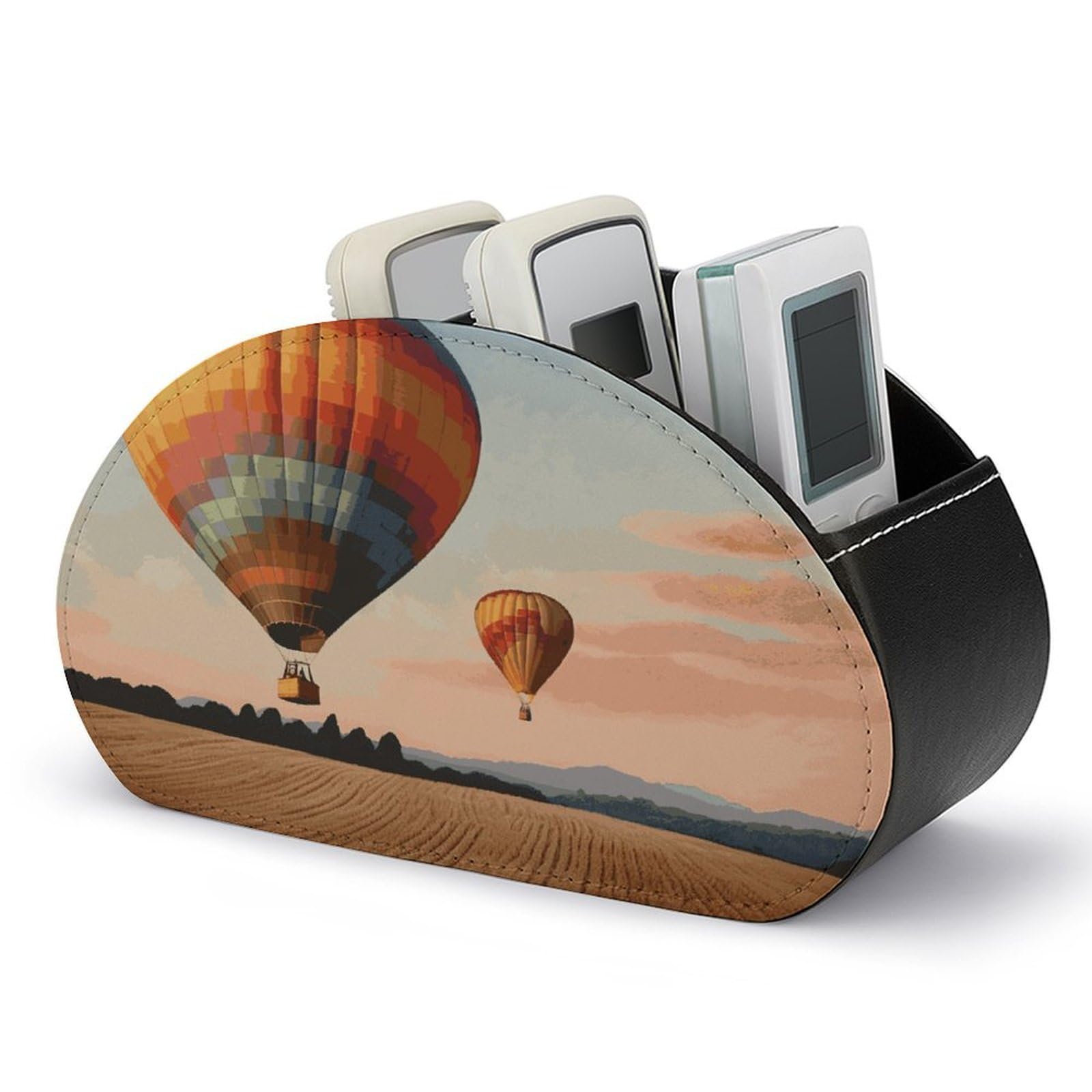 Btcowzrv Style Hot Air Balloon Remote Control Holder With 5 Compartments