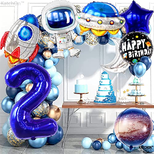 Huge, 2Nd Two The Moon Balloons - 40 Inch | Two The Moon Birthday Decorations Boy | Galaxy Birthday Party Decorations | Galaxy Balloons, Outer Space Birthday Decorations | Space Themed Party Supplies #TOP7