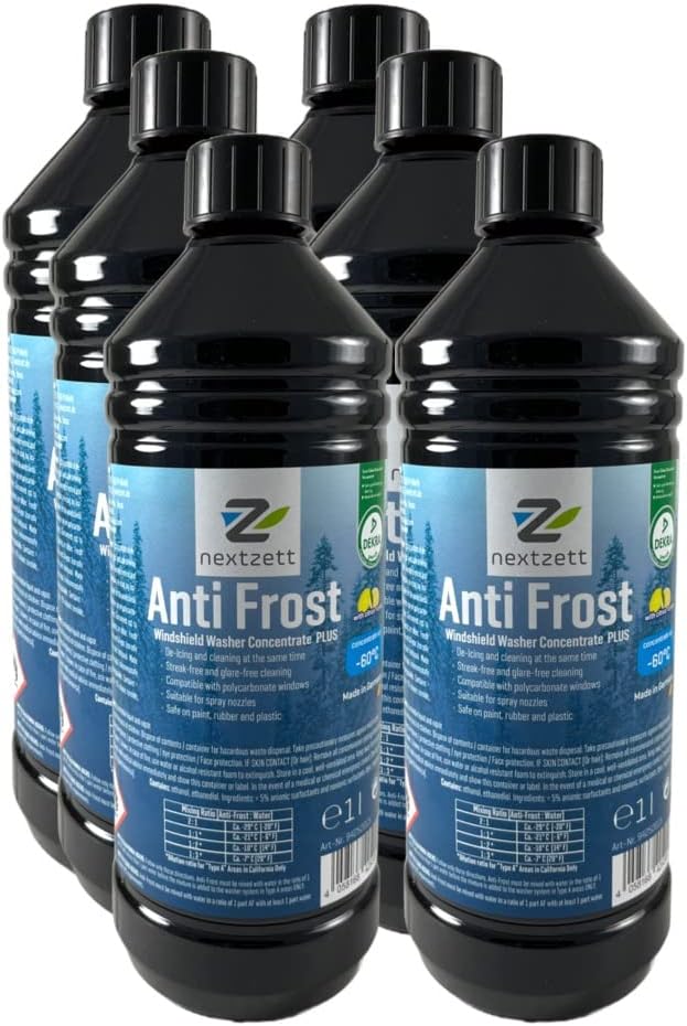 nextzett Anti Frost DeIcer Winter Windshield Washer Fluid