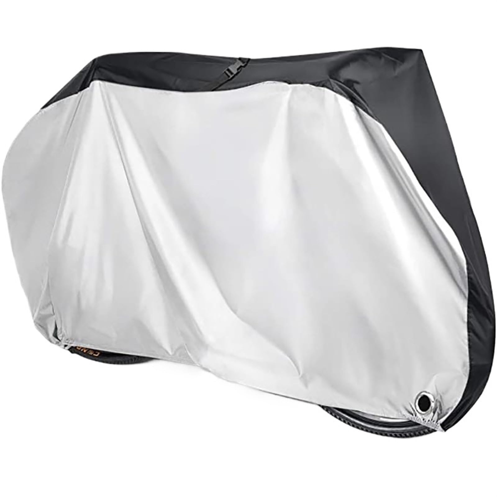 bike cover Bike Bicycle Protective Cover S-XL Size Multipurpose Rain Snow Dust All Weather Protector Covers Waterproof Garage for Travel Camping Transportation(Silver,S)