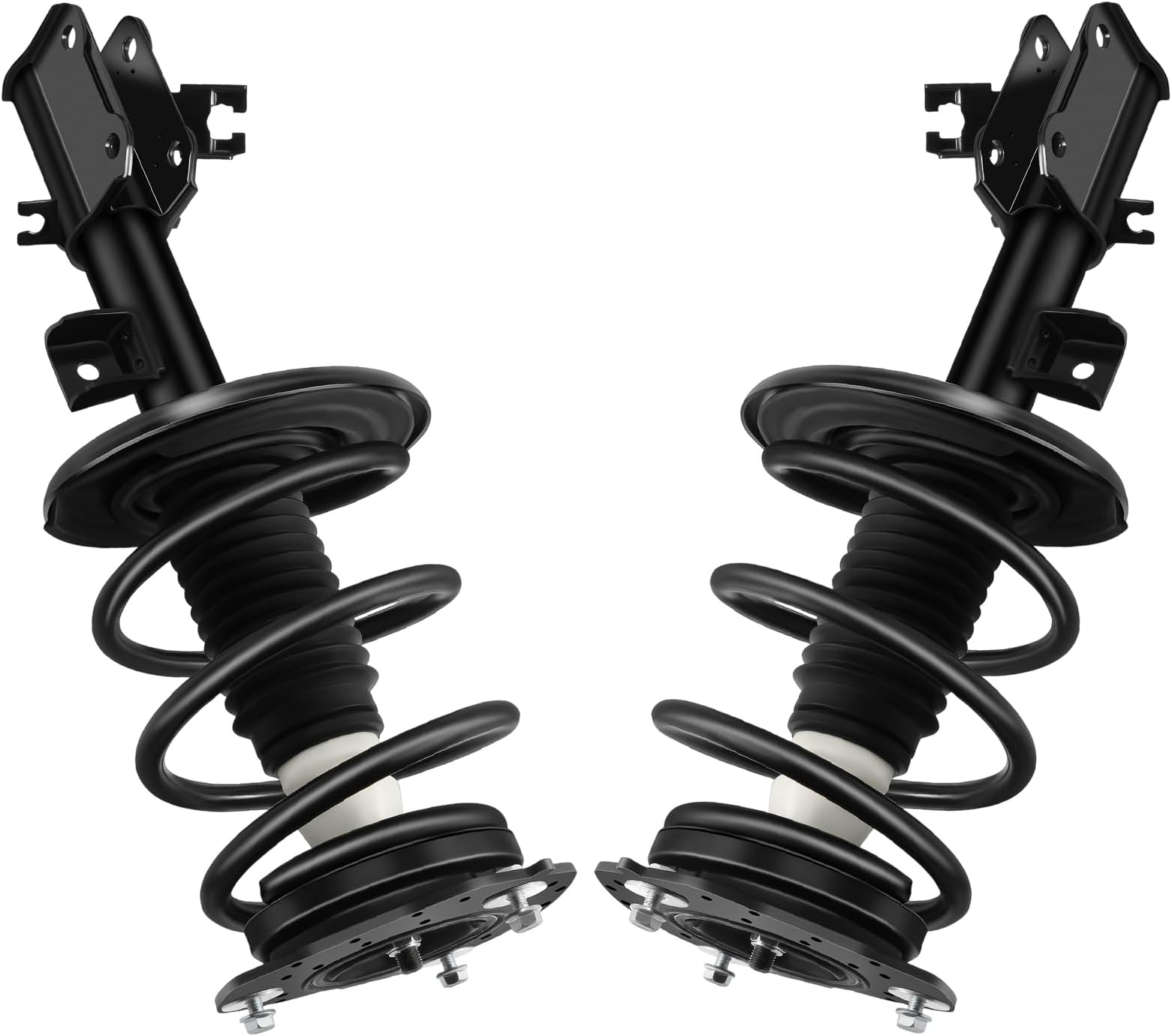 ECCPP Complete Struts Spring Assembly Front Struts Shock Absorber Fit for 2007 2008 2009 2010 2011 2012 2013 for Nissan Altima FWD Set of 2