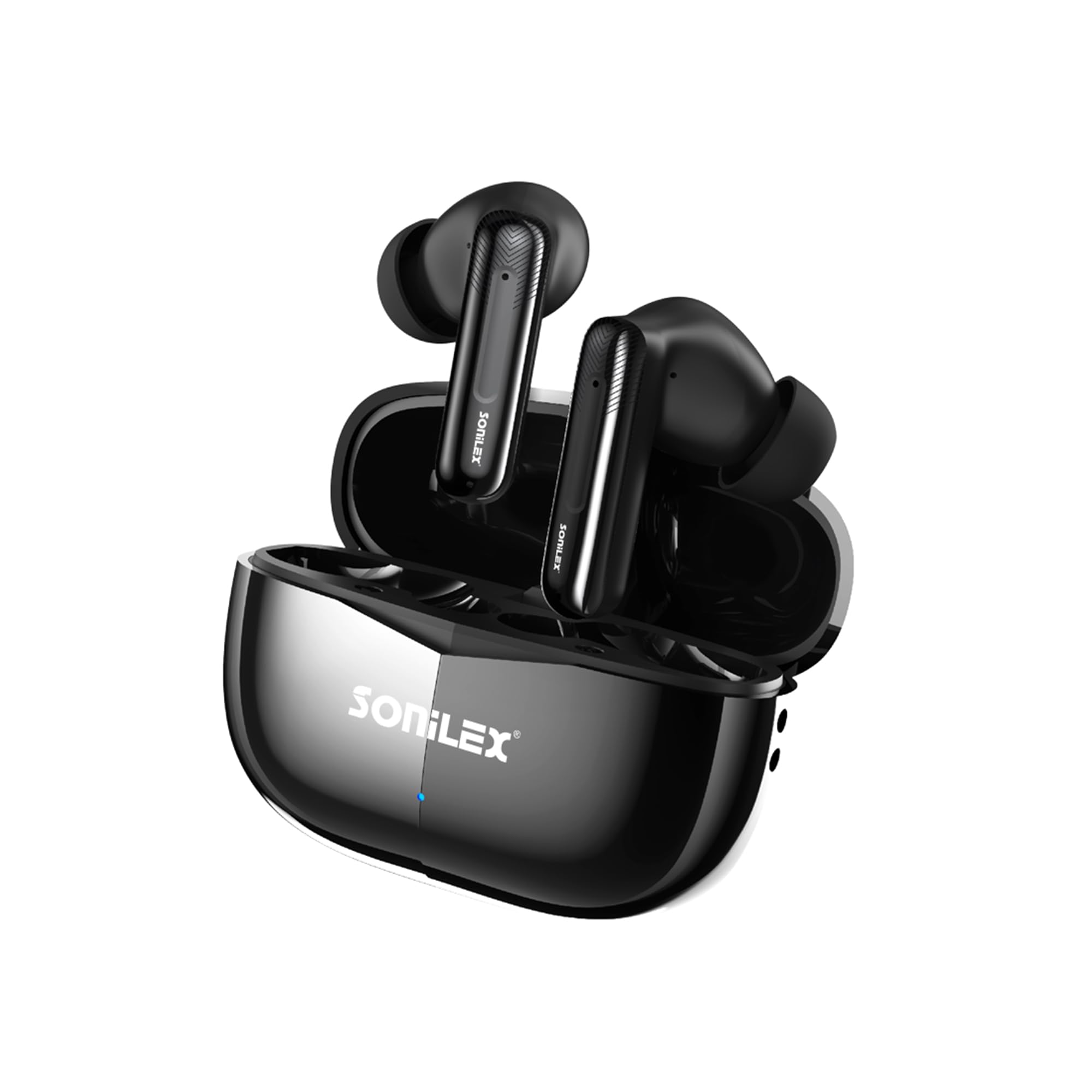 sonilex Wireless TWS Earbuds, Bluetooth 5.3, 48H Playtime (Black)-picture-26