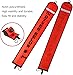 4ft Red Scuba Diving SMB, Open Bottom Surface Marker Buoy with Safety Sausage with 49ft Alloy Dive Reel and Double-Ended Bolt Clip for Underwater Sports -Blue