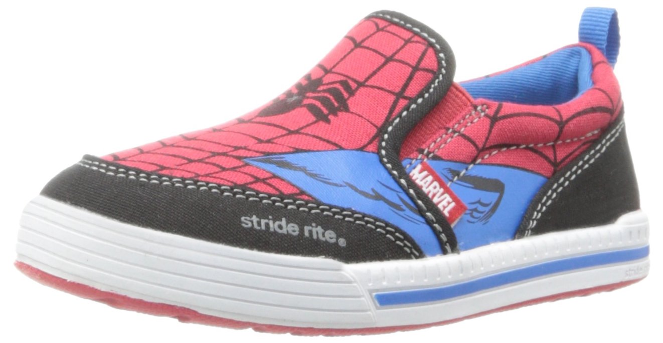 Stride Rite Spider Man Slip On Sneaker Toddler Little Kid