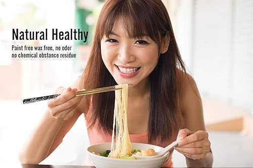 Miniatura 3 de Palillos reutilizables de metal chapado en titanio, palillos de acero inoxidable 304, aptos para lavavajillas, japoneses, coreanos, ligeros,