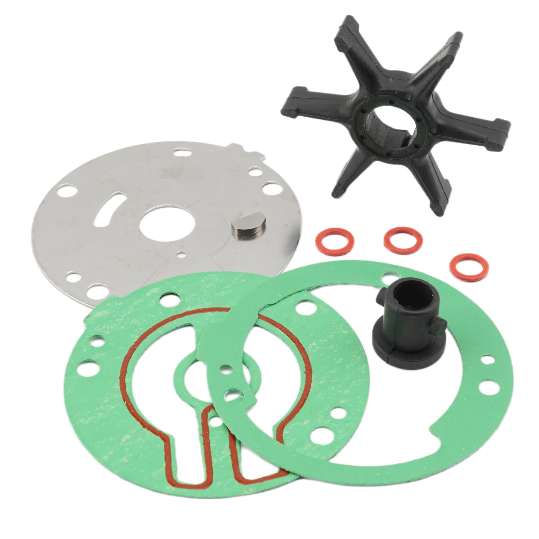689-44352-02 Outboard Impeller Service Kit Compatible with Yamaha Marine 25 30 HP 2 Stroke Model Motors Water Pump 689-W0078-A6