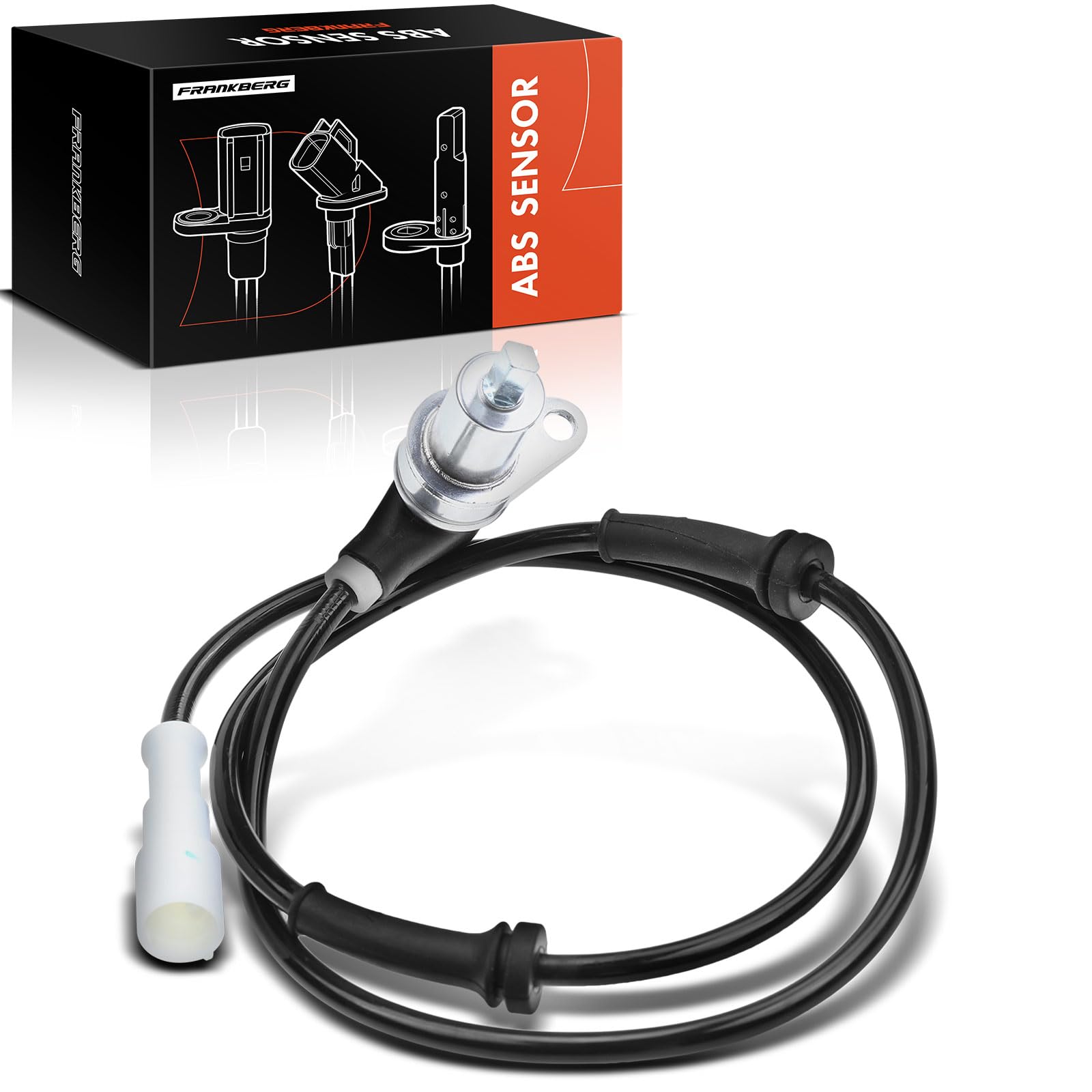 ABS Sensor Raddrehzahl Vorne Links für 3er E30 316 318 320 323 324 325 M3/M3 EVO 1.5L-2.7L 1982-1994 ALS1446