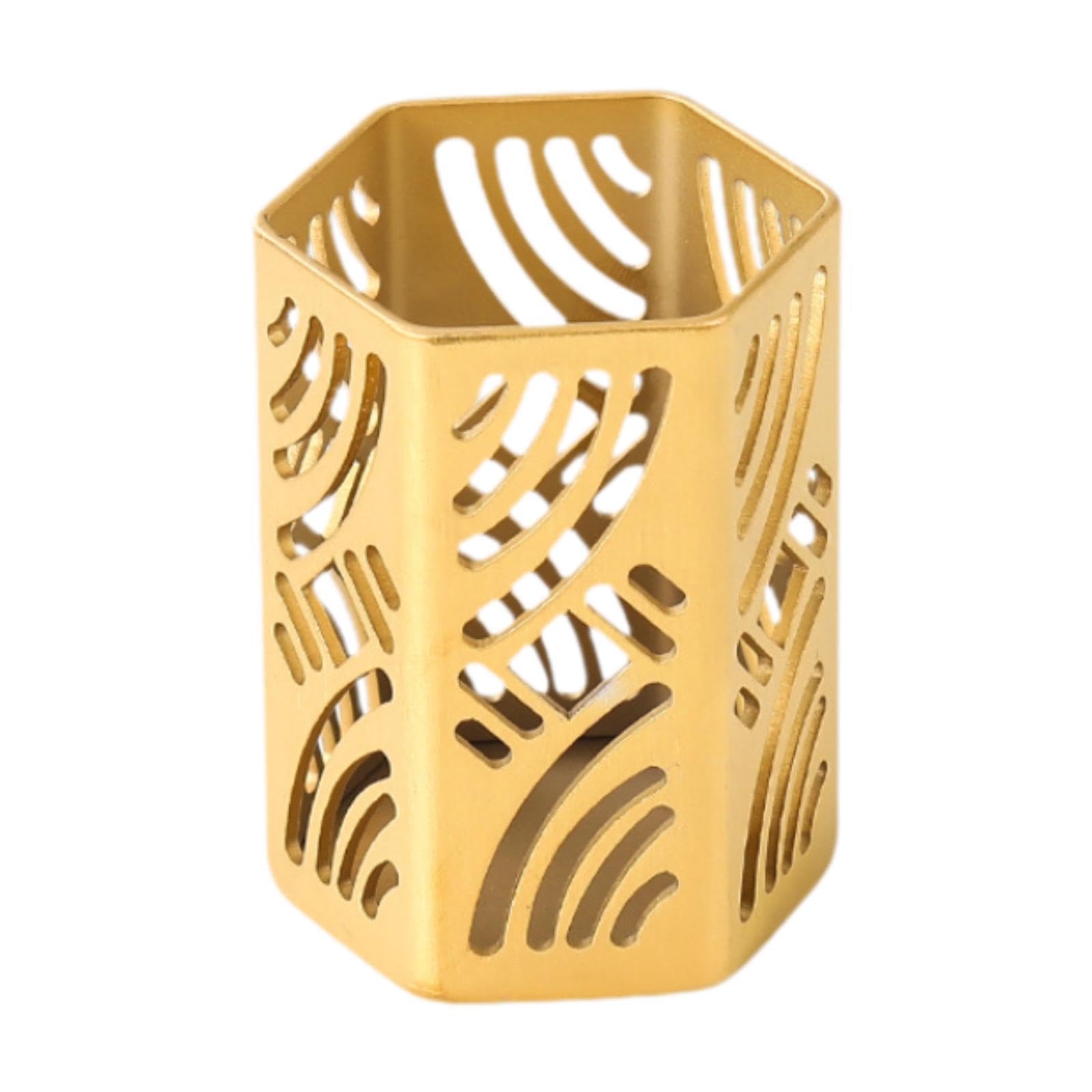 CALANDIS® Toothpick Storage Box Toothpick Dispenser Hotel Elegant Cocktail Pick Holder Gold | Storage Boxes | Home Organization | Household Supplies & Cleaning 1