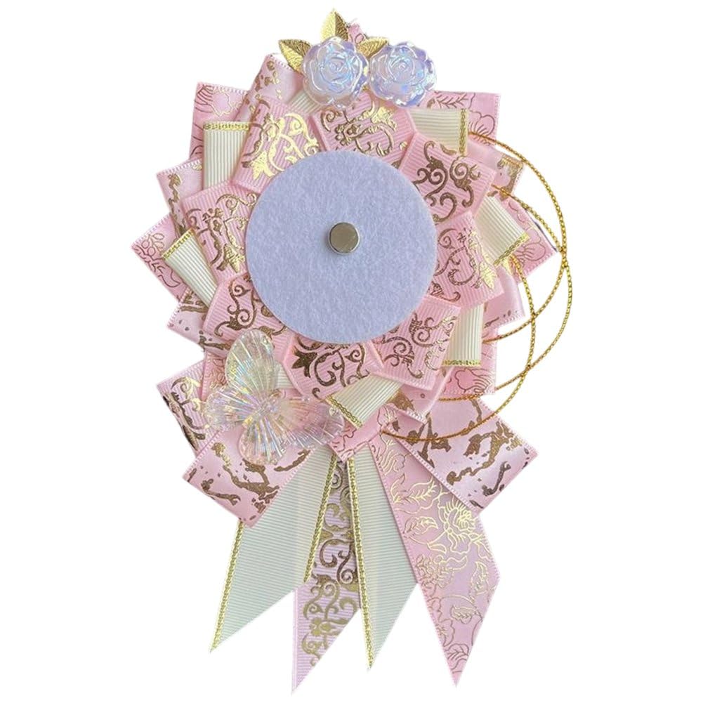 Fituenly Blank Award Pins Cute Badge Holder Tray Badge Brooch Lapel Pin Holder Showcase Tray Badge Base Accessories