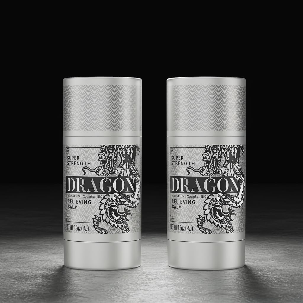 Americanna Wellness Dragon Balm Travel Roll-on Super Silver Strength Travel Mini - Pack of 2