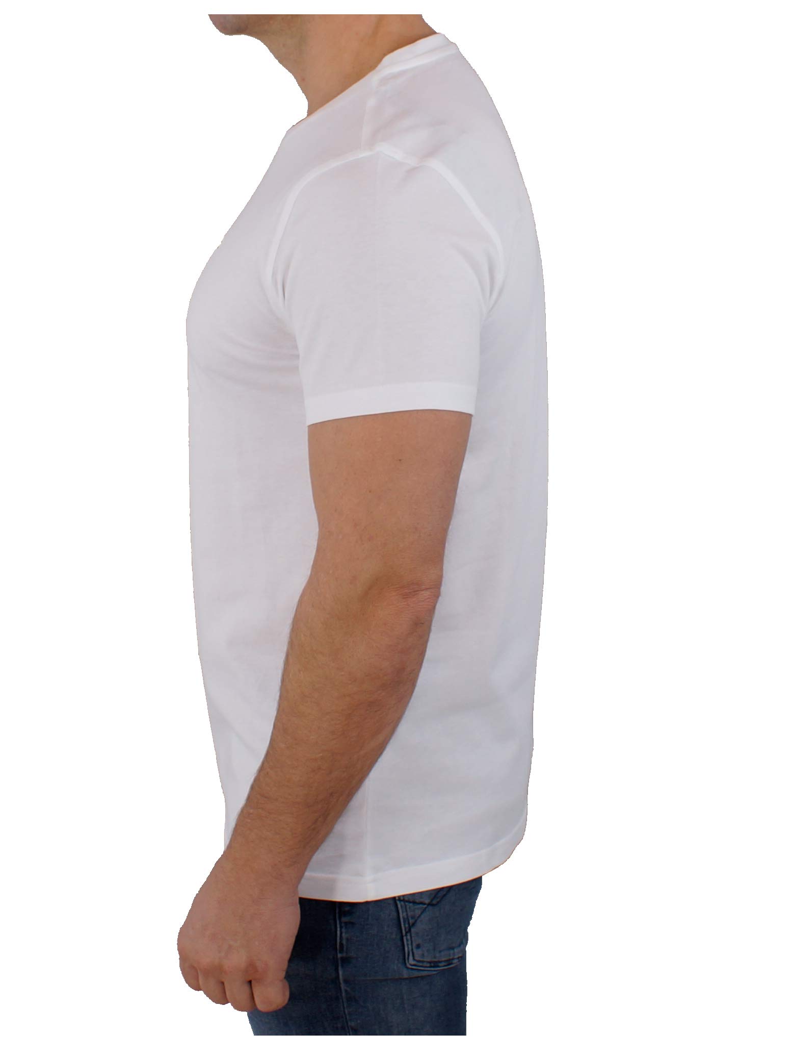 Tommy Hilfiger Męski T-shirt z krótkim rękawem, okrągły dekolt