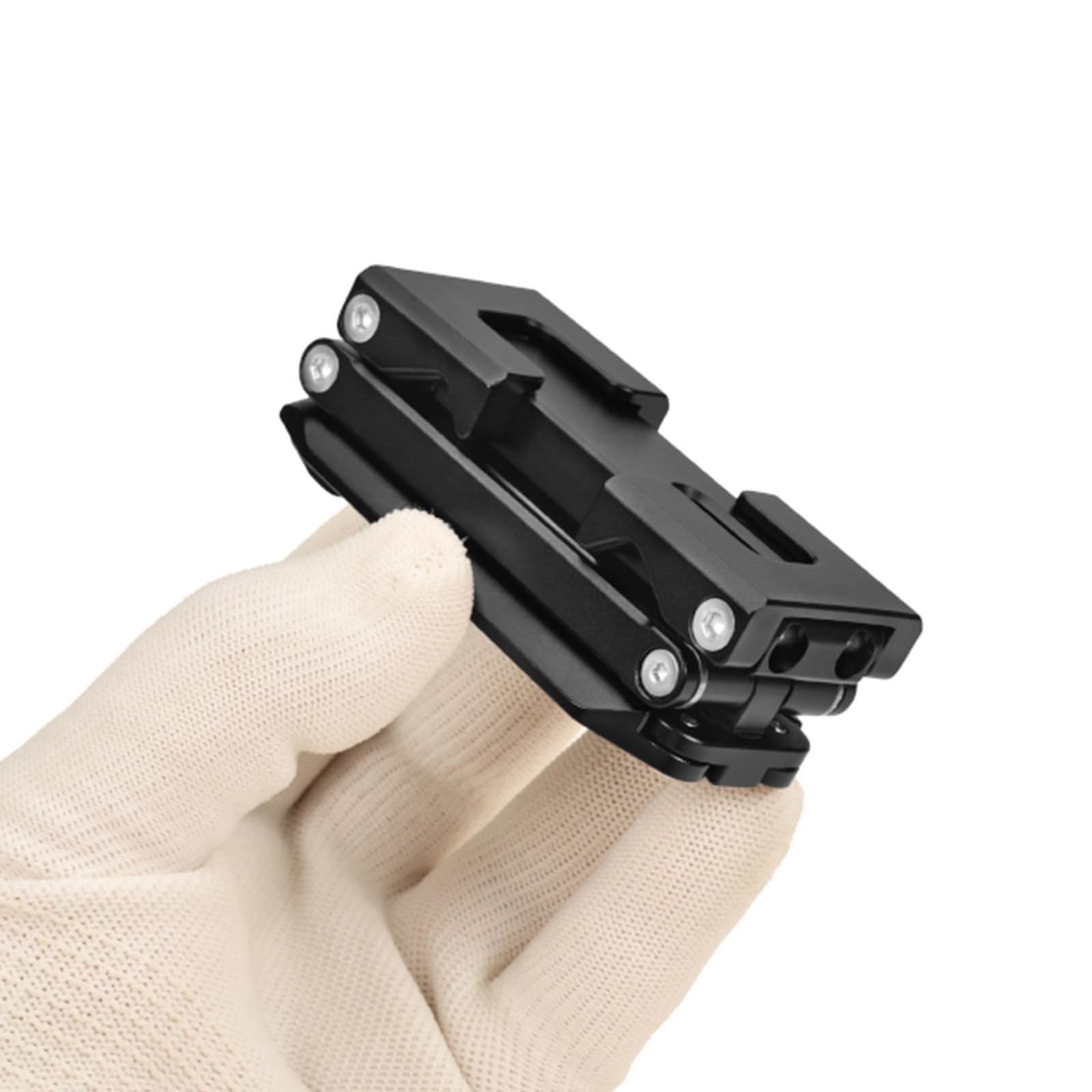 Supporto per Telefono Metallo Pieghevole Treppiede Con 1/4 "3/8" Rilascio Rapido Per Fotografia Smiscelato Verticale Orizzontale Treppiede Telefono