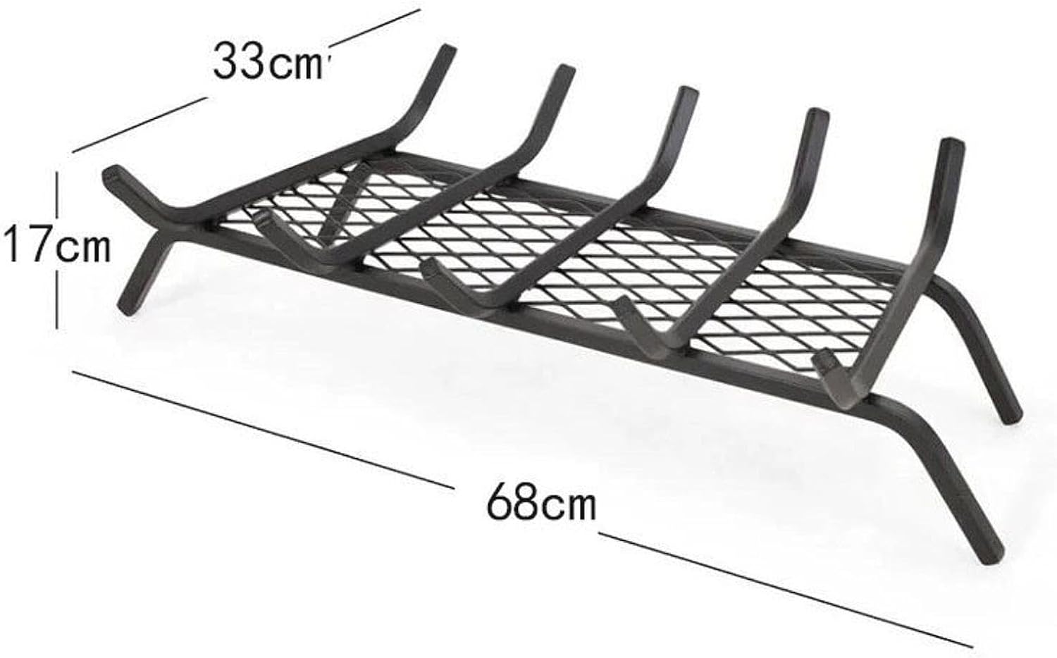 Simhoa Fireplace Grate, Fireplace Wood Holder, Fire Grate