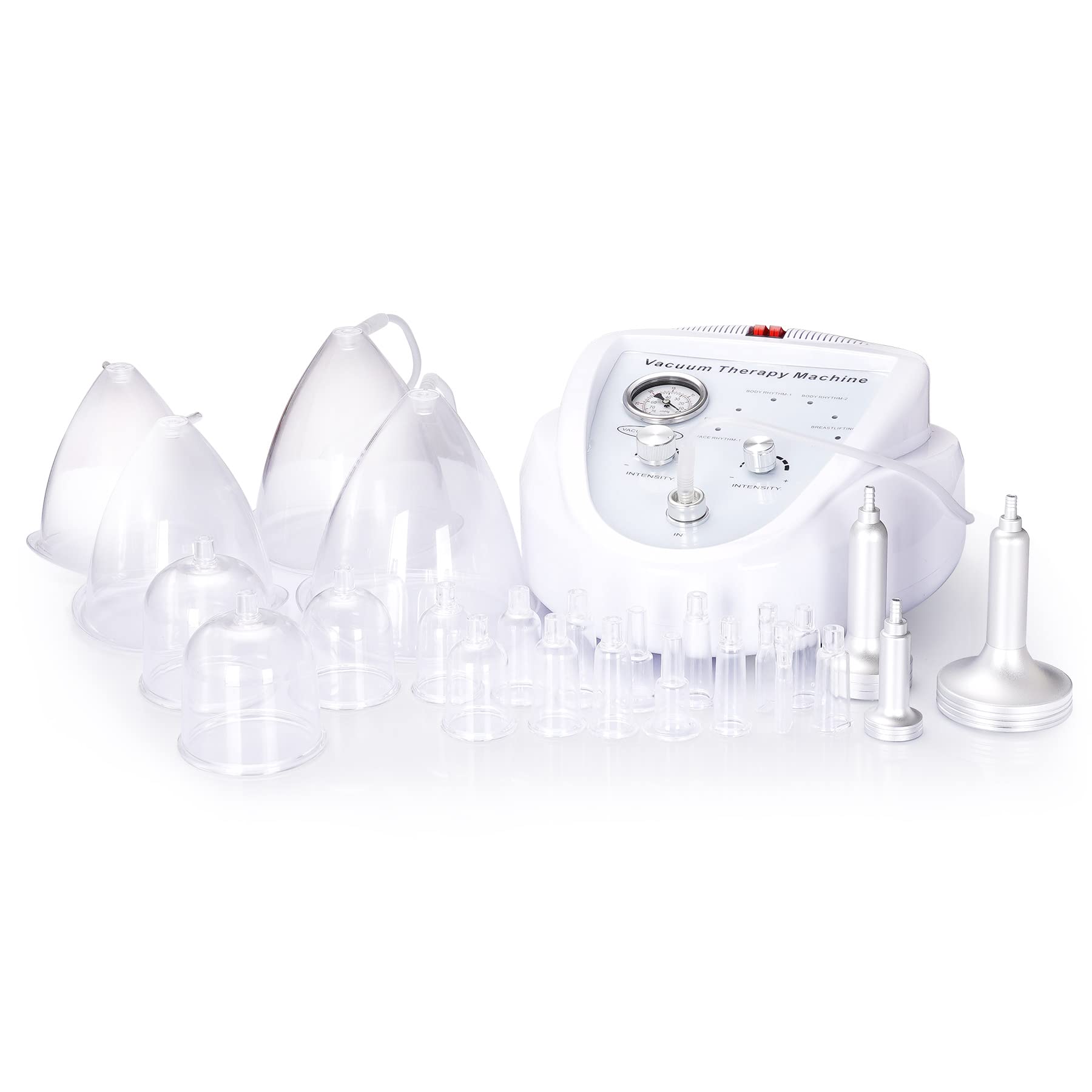 Photo 1 of (READ FULL POST) Sextupole Vacuum Therapy Machine Vacuum Cupping Massager Body Scrapping Massage Machine with 24 Cups and 3 Pumps 120ML Cups
