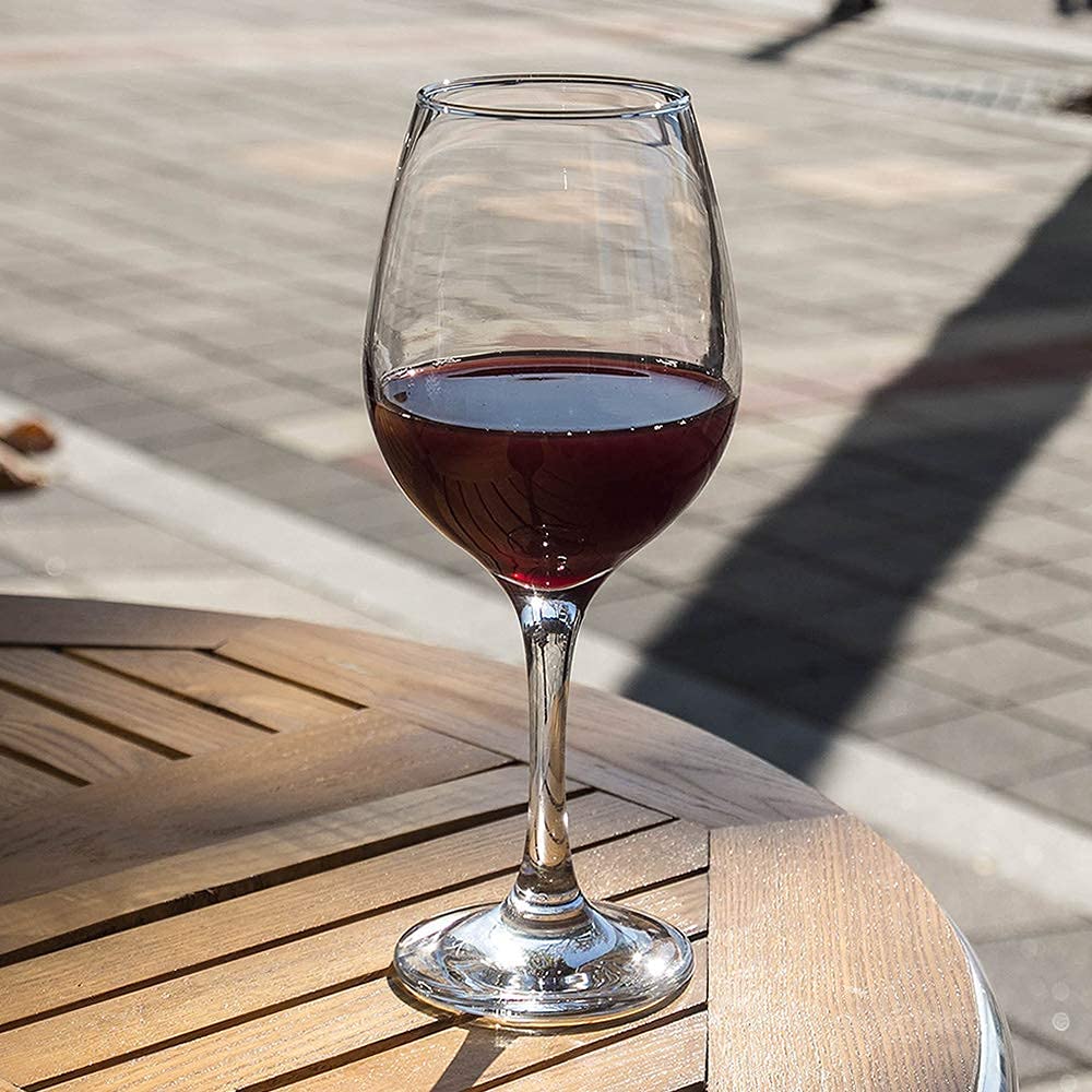 Elegant Red & White Wine Glasses - Set of 2 -6 Elegant Red & White Wine Glasses - Set of 2 -6