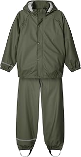 Name It Child Unisex Rain Set of Waterproof Jacket and Trousers