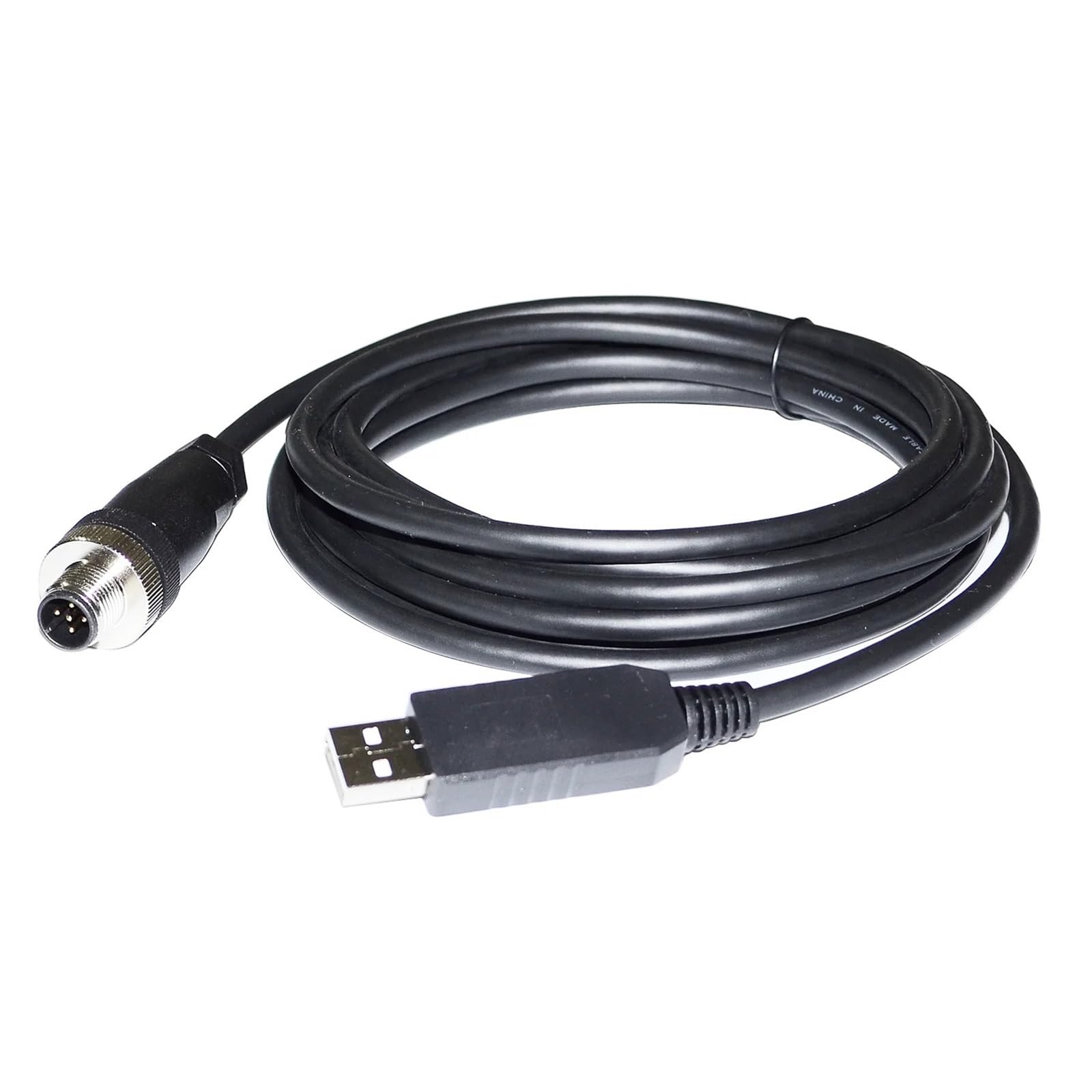 Cable convertidor USB a RS232 Macho M12 de 5 Pines for Consola de comunicación en Serie FT232RL for conmutadores H3C(3 Metre)