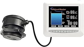 Smart TLC 2101 Remote Ultrasonic Level Controller Liquid Ultrasonic Continuous Detect Water Level Monitor with LCD Display Liquid Depth Leve Water Level Indicator Alarm (Smart TLC 2101)