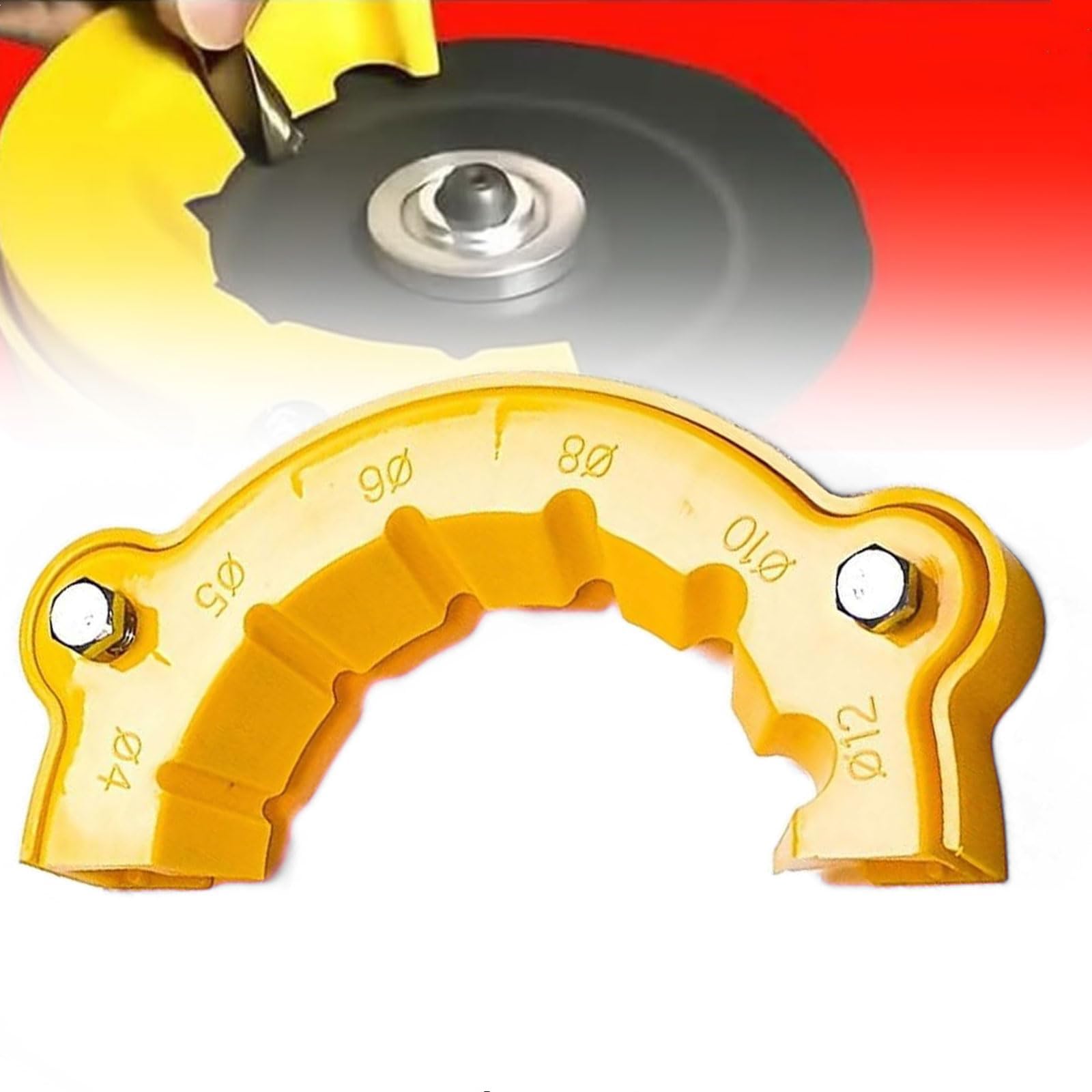 Generic 3 Count Drill Bit Sharpener, Multi-specification Drill Bit Grinding Sharpener, Angle Grinder Drill Bit Sharpener