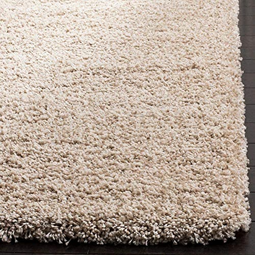 Image of Solid Fluffy Rugs and Carpet for Hall and Drawing Room 5x7 Feet M-2
