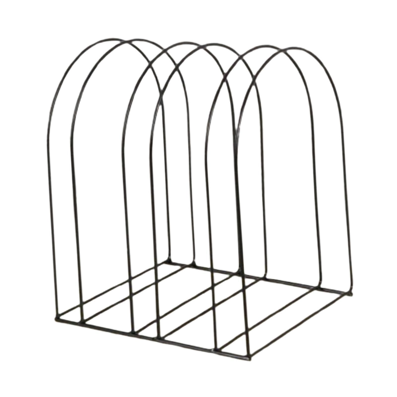 Pixzcsa Black Elegant Cap Organizer Handles Multiple Hats, 20X17x23cm