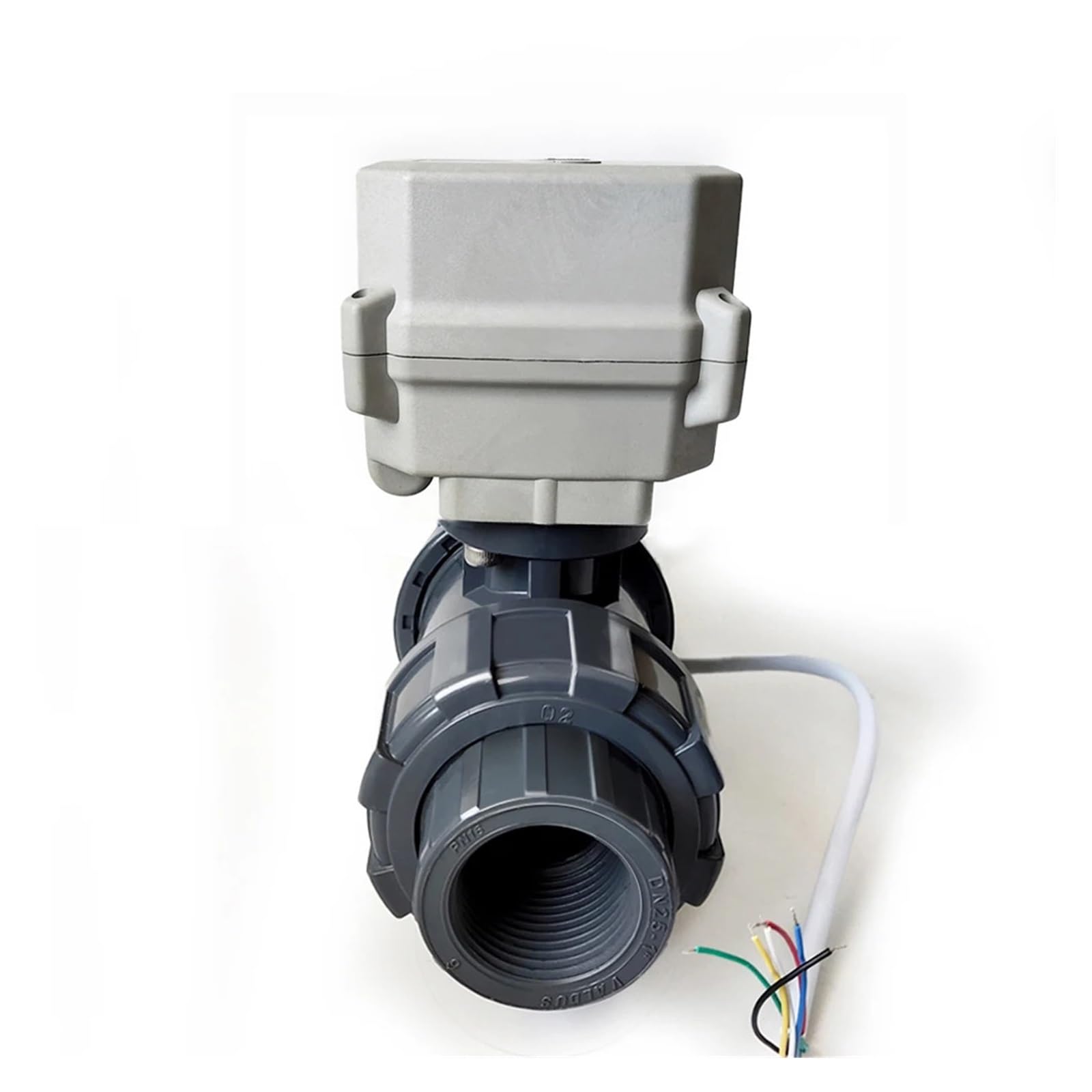 Valvola elettromeccanica DN32 IP67 Equipercentuale 1-1/4" U/P/V/C Estremità colla, filettatura B/S/P o N/P/T Valvola di controllo del flusso elettrico(NPT_0-5V)