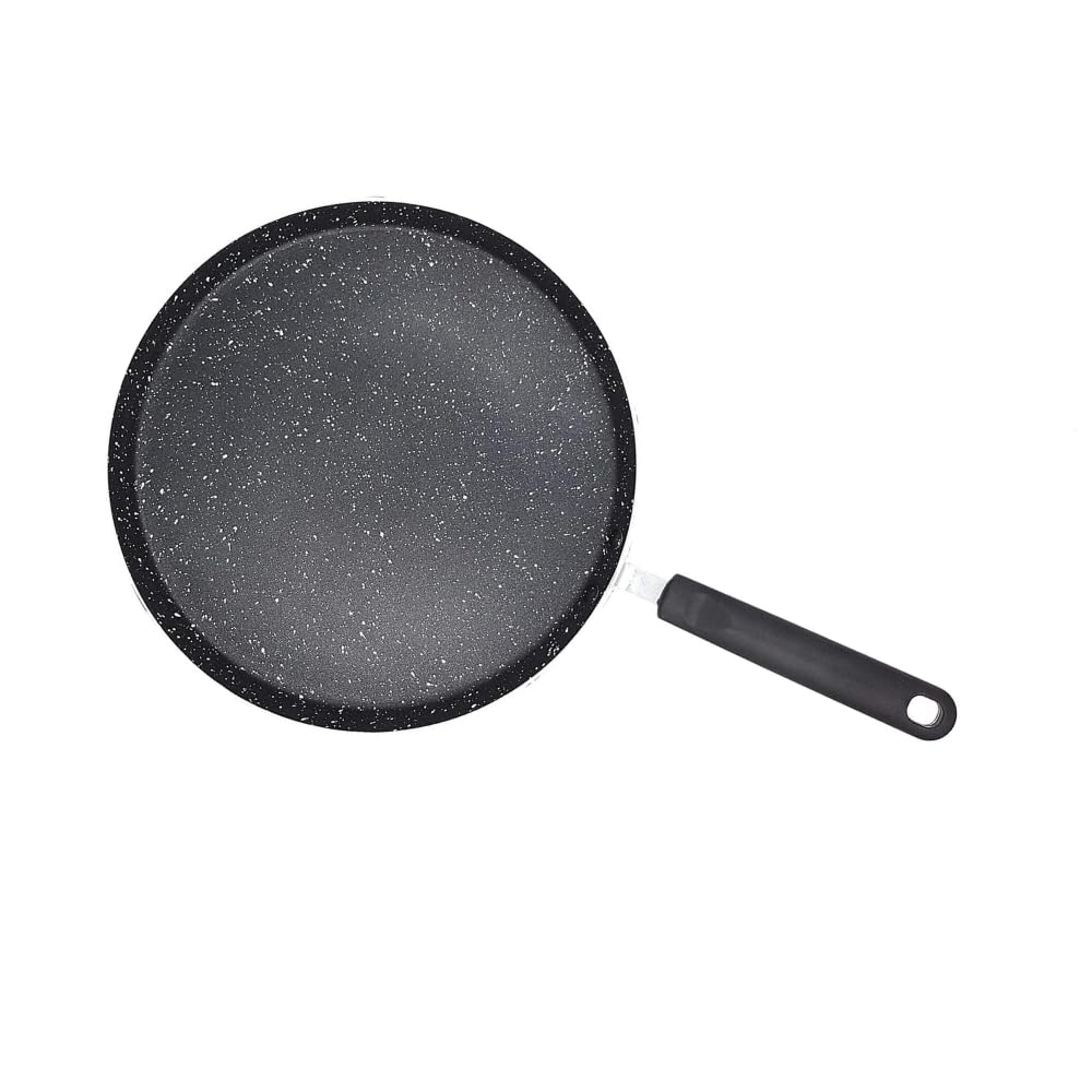 Marble Non Stick Tawa Induction Gas Pan for Roti Dosa Pancake 26cm