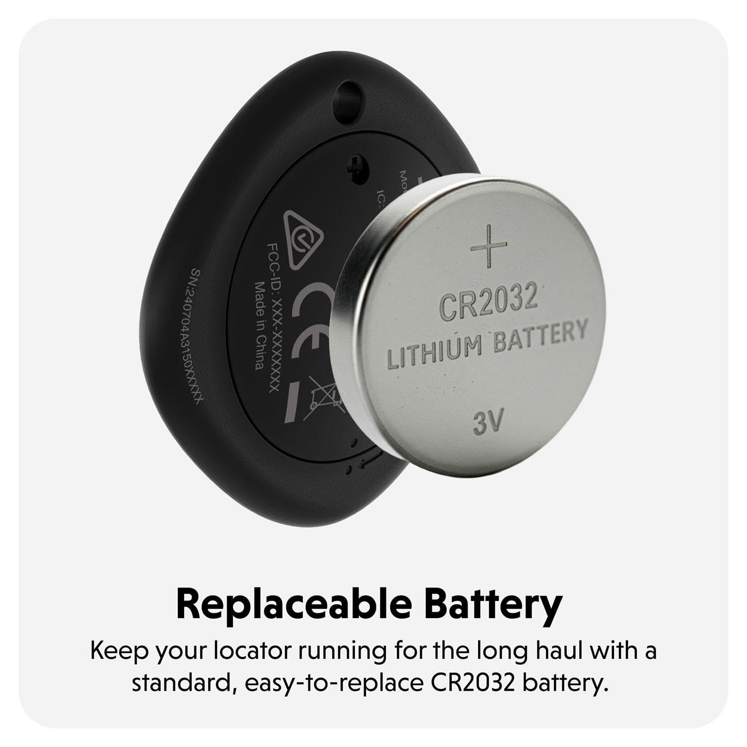 HYPER HyperShield - Rastreador de artículos Bluetooth universal | Encuentra mi localizador compatible para iOS y Android | Localizador de llaves, bolsa, equipaje y cartera con alerta de sonido