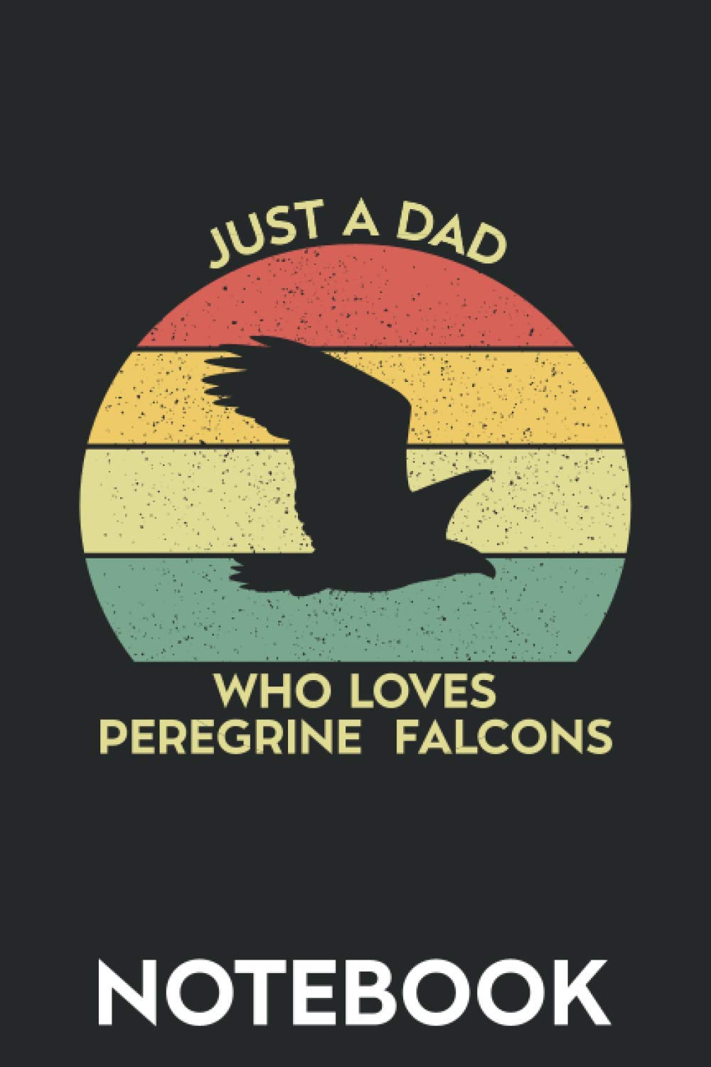 Peregrine Falcon Notebook Gift Idea: The peregrine falcon, also known as the peregrine, and historically as the duck hawk in North America, is a widespread bird of prey in the family Falconidae.