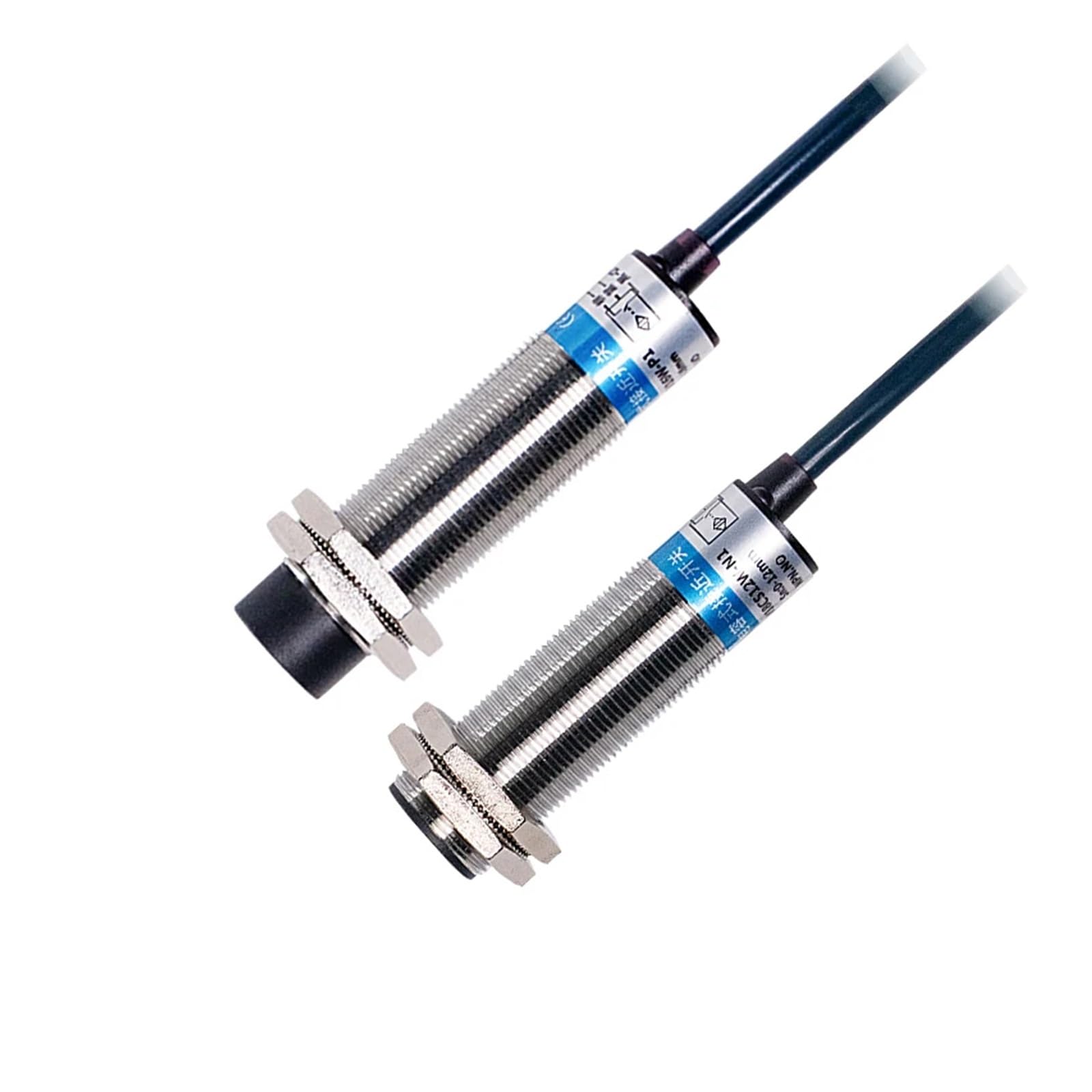 Medidor de nivel de sonido, M12M18M30 interruptor de proximidad capacitivo material detección partículas alimentación plástico sensor inducción madera líquida | E2K-M18CS08W-P1