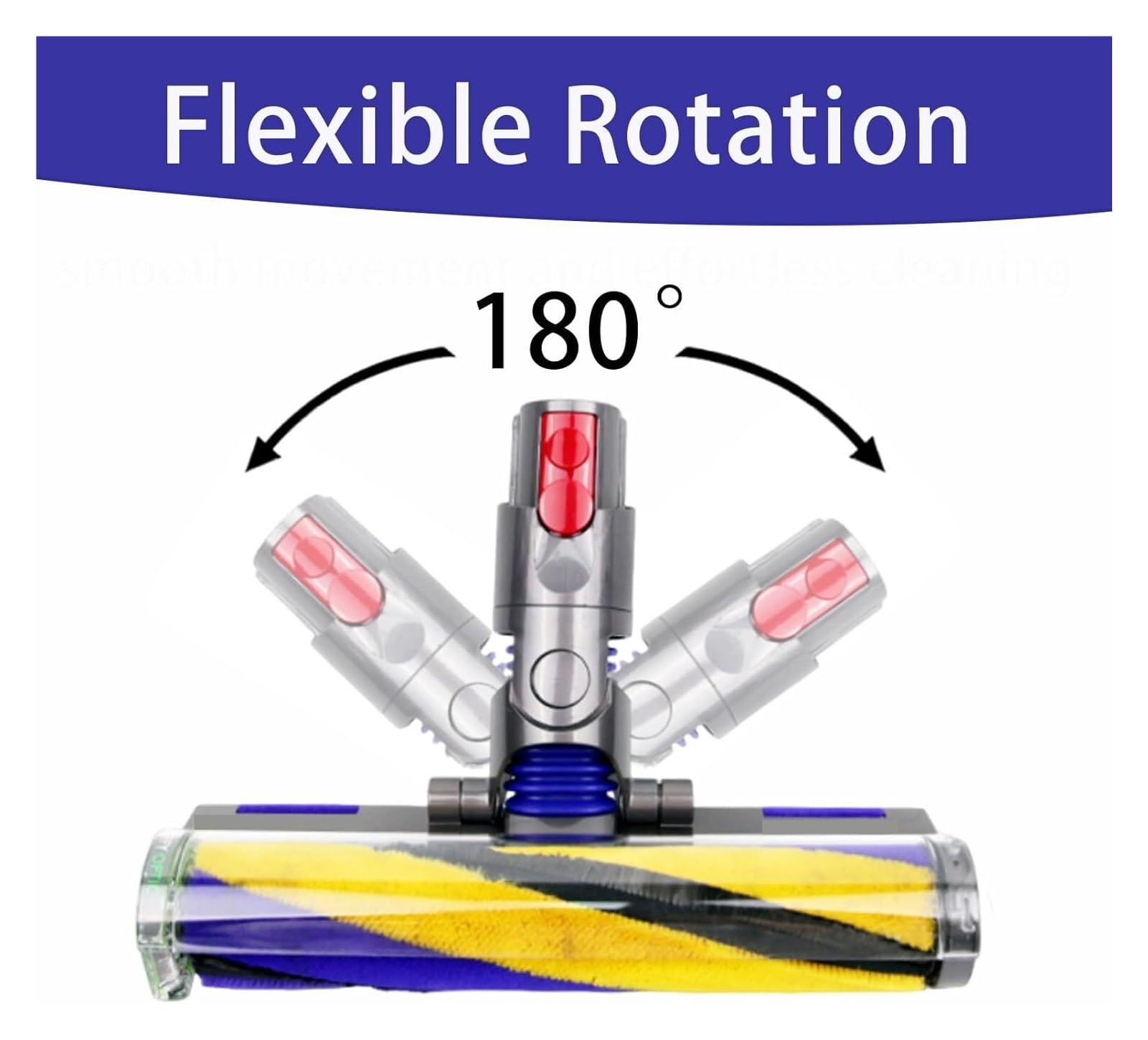Cepillo de rodillo de repuesto for aspiradora inalámbrico, Compatible con Dyson, | Aspiradora inalámbrica V10slim/V12 Slim, cabezal de aspiradora