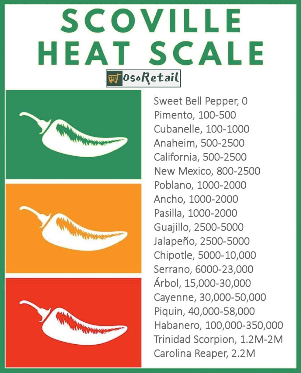 OsoRetail Pack 4x100g Chiles Secos de México | Pack 4 Chiles Gourmet (Ancho, Guajillo, Árbol, Pasilla) | 4 × 100 g | Ideal para Moles y Salsas Artesanales