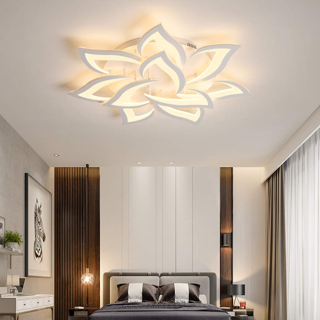 Plafond LED dimmable pour chambre à coucher LAXE plafonnier télécommande - 8