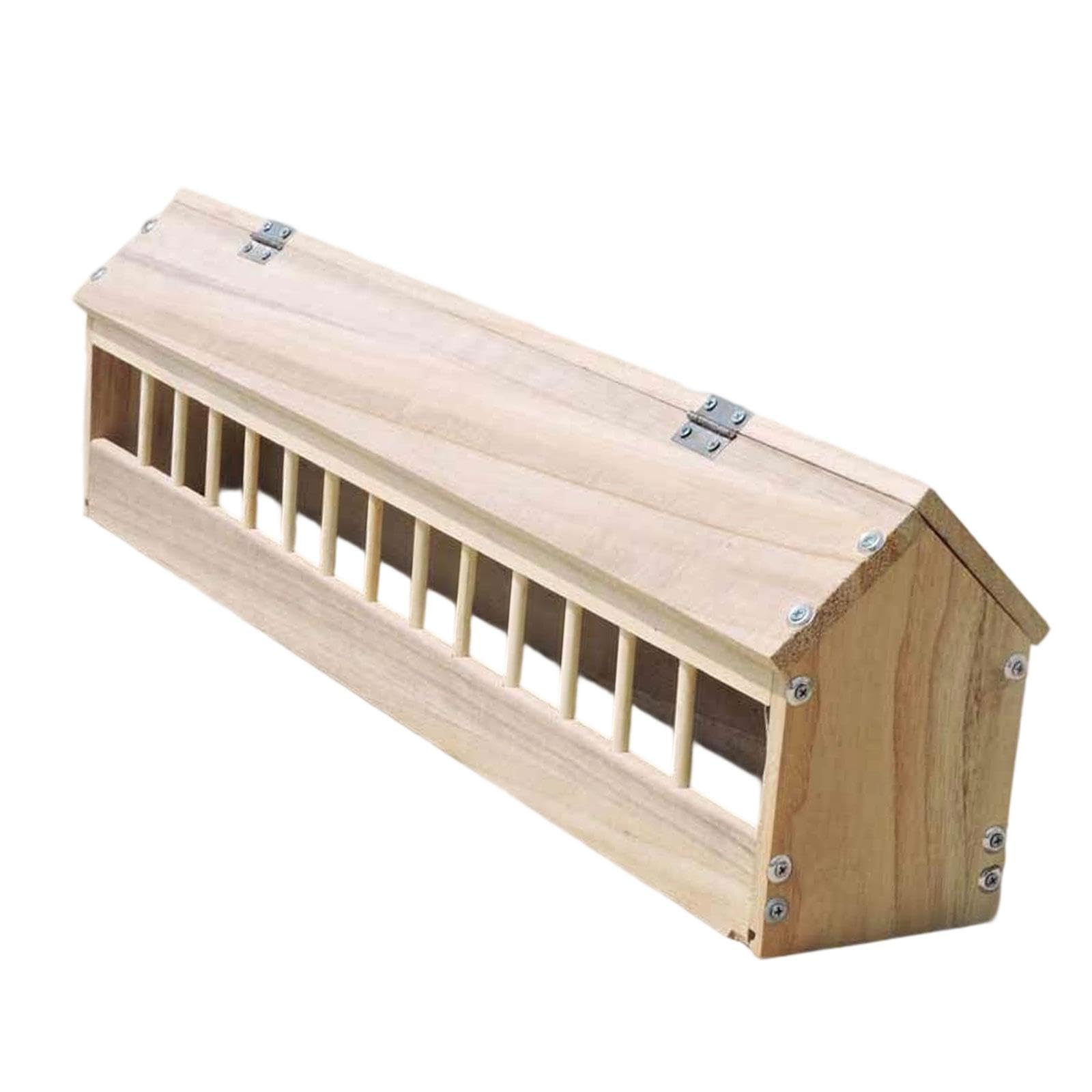 Comedero de Madera para Pájaros, Comedero para Aves de Corral, para, 80cm