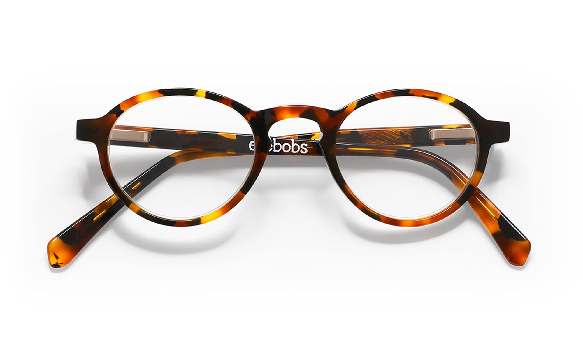 eyebobs Eyewear; Board Stiff - Premium Reading Glasses for Men and Women | Round Eye Frame for Narrow Faces