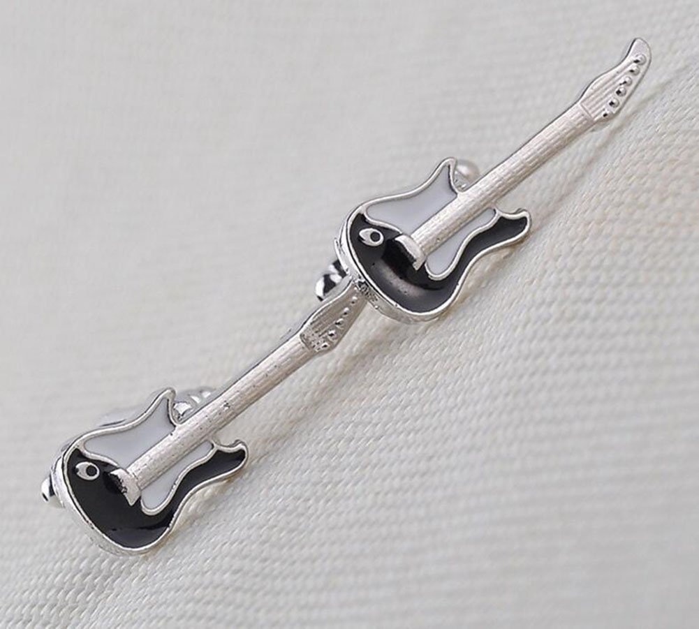 Li-ly Boutons de Manchette Exquis de qualité supérieure de Chemise de guirtar de Chemise de qualité de Conception Fancy pour Les Hommes Cadeau de 1 Paire