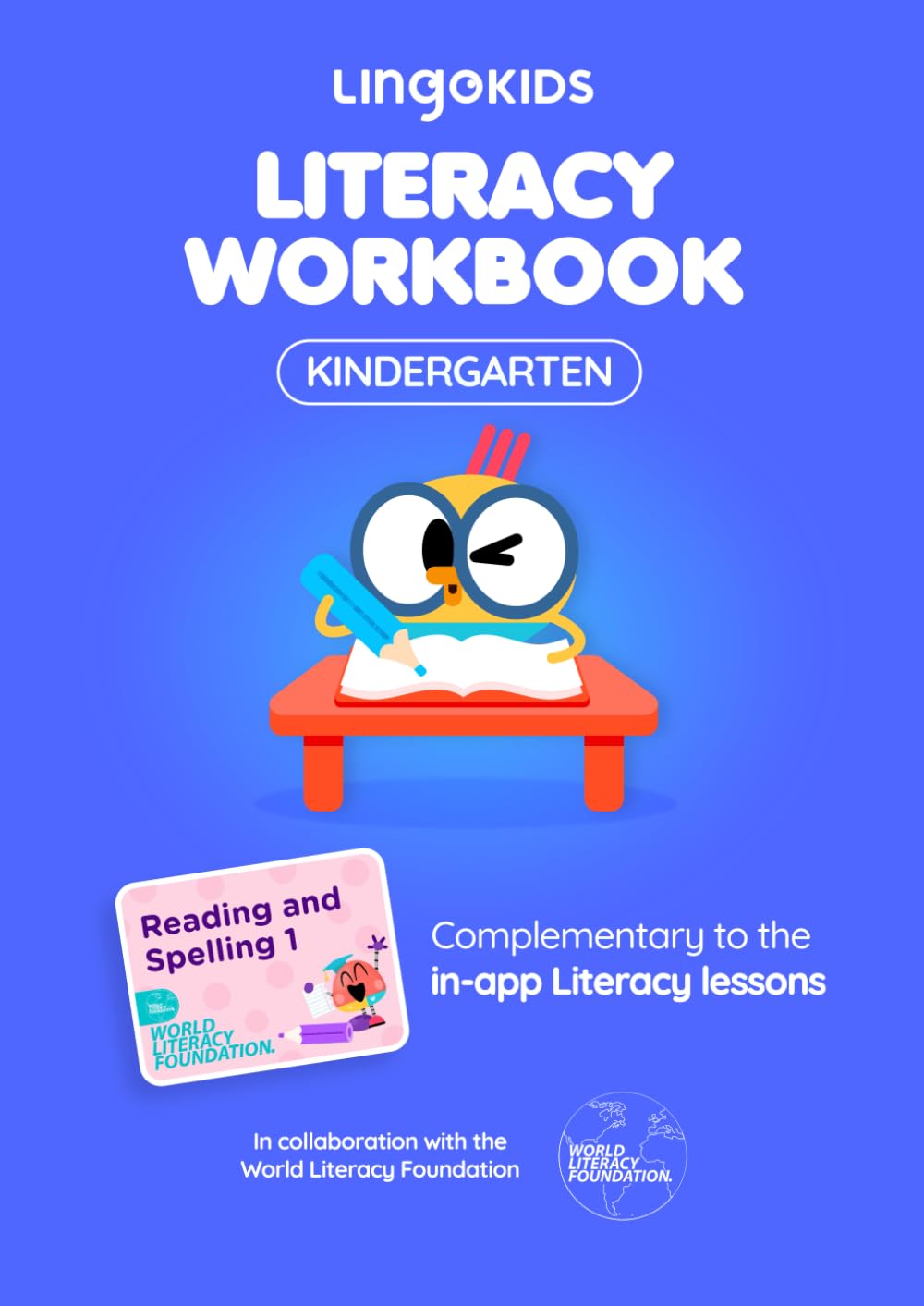 Literacy Workbook - Kindergarten (Lingokids Literacy Workbooks)