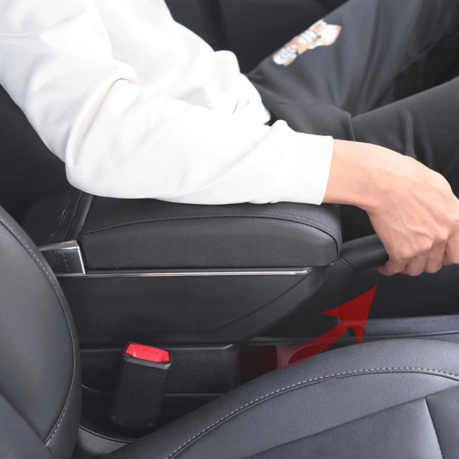 Schowek w podłokietniku Dla Skoda Dla Octavia Dla Yeti Mk2 A5 Schowek w podłokietniku samochodowym Akcesoria samochodowe Części wewnętrzne Prosta instalacja