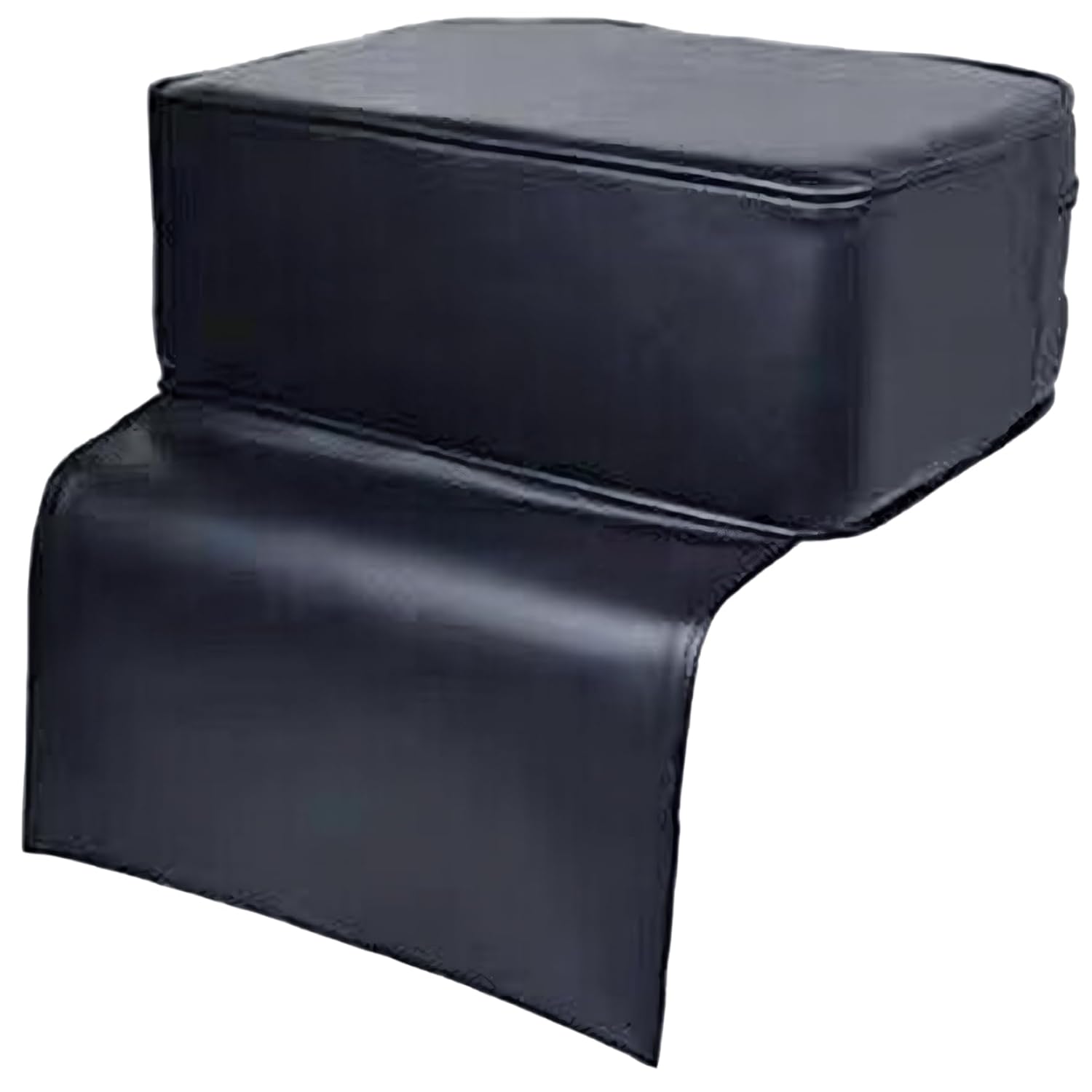Salon Booster Seat for Kids, PU Leather Barber Booster Seat for Salon Chair Hair Stylist, Multifunctional Chair for Driver, Barber Spa Equipment, Black, Kids