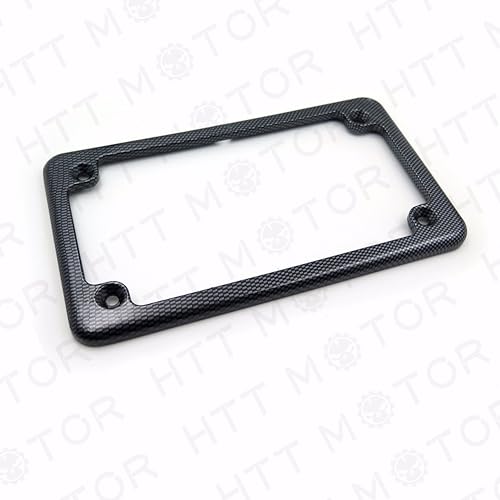 Miniatura 5 de HTTMT MT294-002-BK - Soporte plano para placa de matrícula de 7 x 4 pulgadas, color negro con barra LED de 6 pulgadas, compatible con Universal