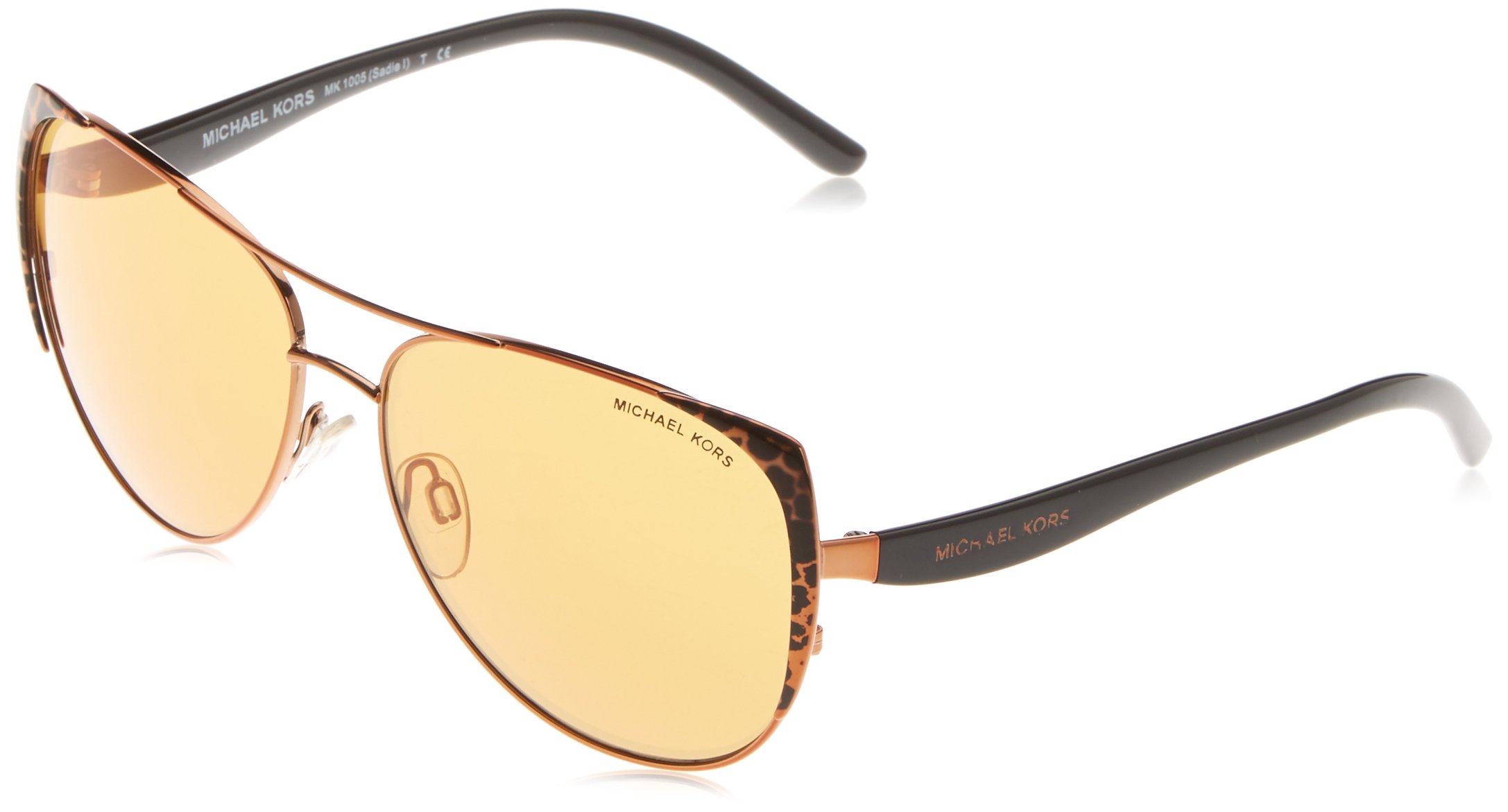 MICHAEL KORS Sunglasses MK 1005 10925N Copper Black Leopard/Black