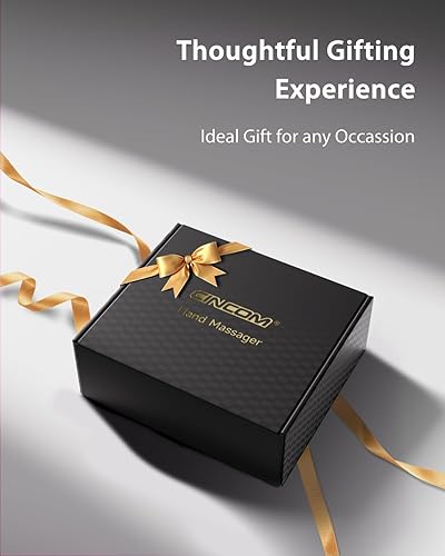 Miniatura 8 de CINCOM Masajeador de manos con calor y compresión, máquina de masaje de dedos y palma para aliviar el dolor, artritis y mejorar la circulación,