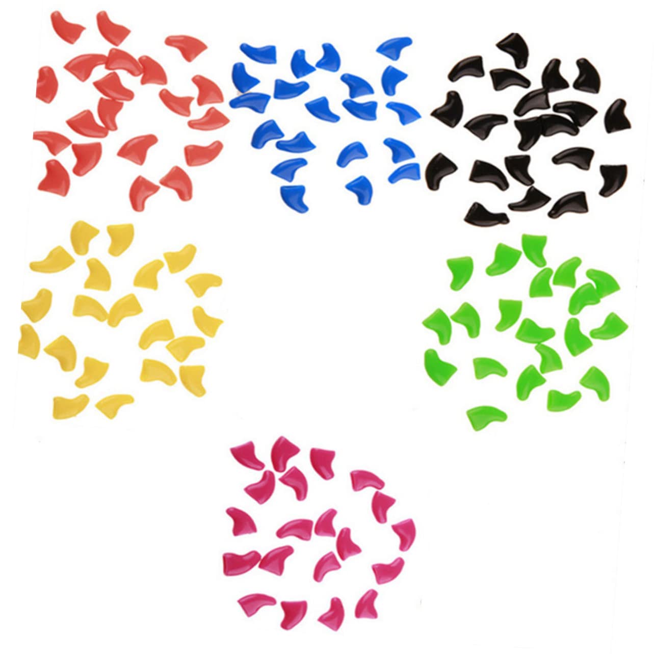 FRCOLOR 360 Pièces Capsules Ongles protège-Ongles pour Chats Casquettes Griffes de Chat Casquettes à Griffes Le Chien Ensemble d'ongles Couverture Anti-Rayures Couverture de Griffe de Chat