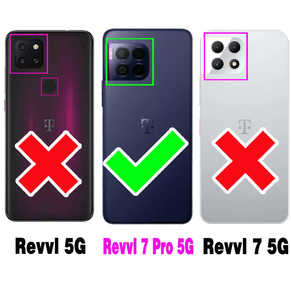Phone Case For T-Mobile Revvl 6 Pro 5G 2022 Wallet With