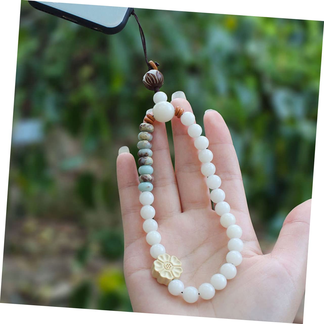 SHINEOFI Cadena de Teléfono Móvil Lanyard Decorativo para Colgar Compatible con Múltiples Dispositivos de Único
