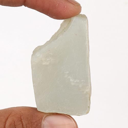 Miniatura 3 de GEMHUB Piedra lunar blanca áspera de 122.8 CT con certificación EGL, piedra preciosa curativa, roca y mineral